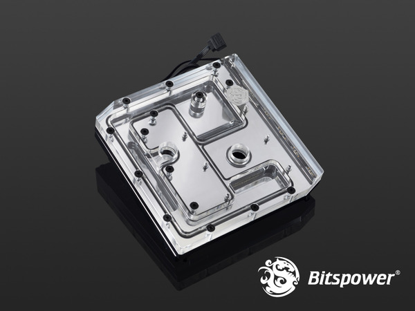 Bitspower MonoBlock ARM10H RGB-Nickel (1)