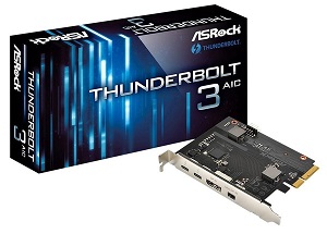 ASRock 拡張インターフェースボード Thunderbolt 3 AIC