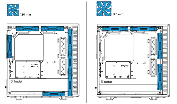 Fractal Design Define 7 Mini_Fan