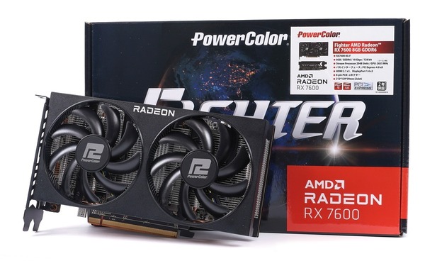 PowerColor Fighter AMD Radeon RX 7600 8GB GDDR6