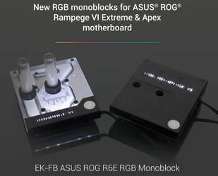 EK-FB ASUS ROG R6E RGB Monoblock