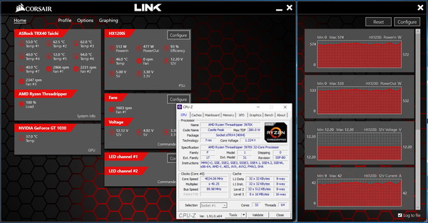 ASRock TRX40 Taichi_Test_3970X_PBO_power
