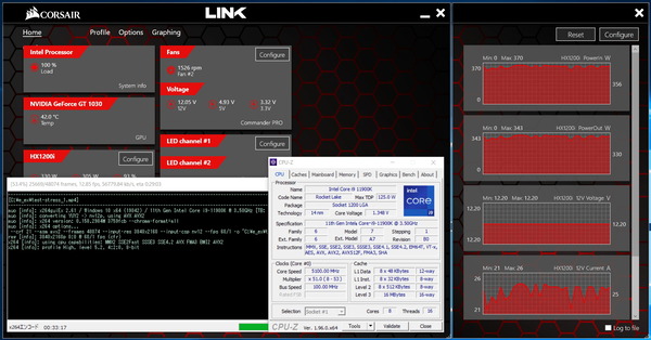 MSI MEG Z590 UNIFY_OC-test_11900K_power