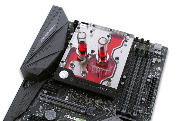 EK-FB ASUS C6H RGB Monoblock - Nickel (4)