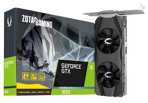 ZOTAC GAMING GeForce GTX 1650 Low Profile