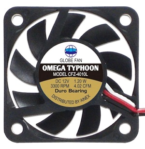 AINEX OMEGA TYPHOON 薄型・究極静音タイプ [ 40mm角 ] CFZ-4010LA