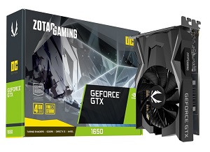 ZOTAC GAMING GeForce GTX 1650 OC GDDR6