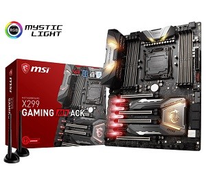 MSI X299 GAMING M7 ACK マザーボード [Intel X299 チップセット搭載 LGA 2066 ソケット] MB3932