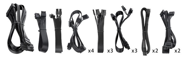 Thermaltake Toughpower GF3 1650W Gold_cable
