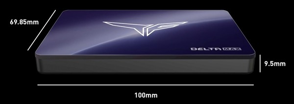 Team T-FORCE DELTA MAX SSD_size