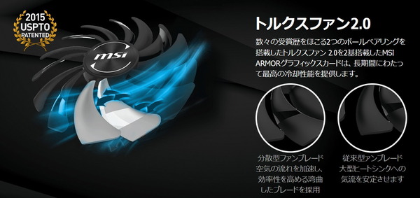 MSI TORX 2.0 FAN