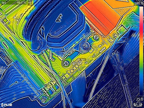 GIGABYTE X870I AORUS PRO ICE_FLIR_7950X-PPT-160W (2)