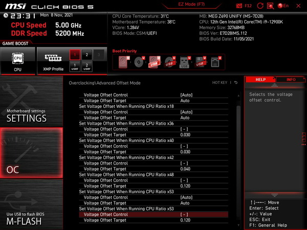 MSI MEG Z690 UNIFY_OC-test_BIOS_12900K_VFc (2)