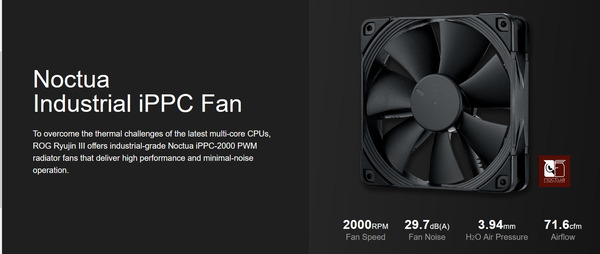 ASUS ROG RYUJIN III 360_Fan