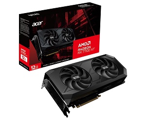 Acer Nitro AMD Radeon RX 7700 XT Overclocking