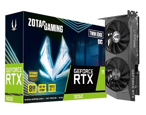 ZOTAC GAMING GeForce RTX 3050 Twin Edge OC