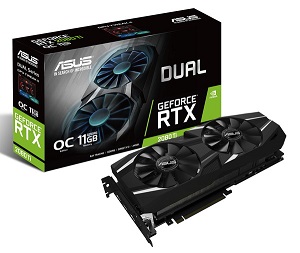 ASUS GeForce RTX 2080 Ti O11G Dual-Fan OC Edition