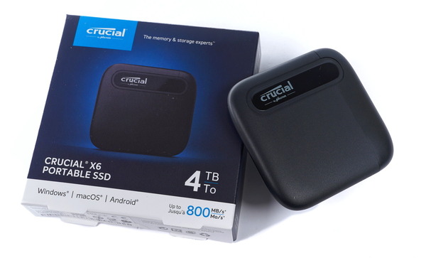 Crucial X6 Portable SSD 4TB