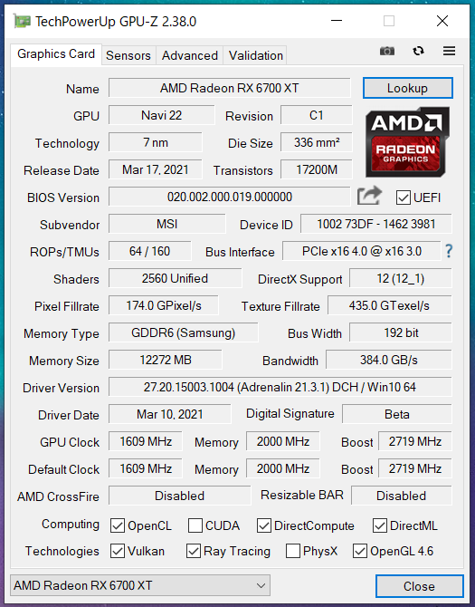 MSI Radeon RX 6700 XT GAMING X 12G_GPU-Z (1)