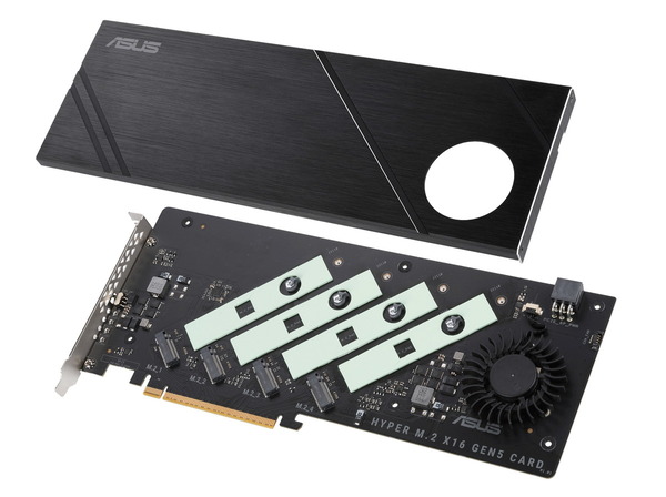 ASUS Hyper M.2 x16 Gen5 Card (6)