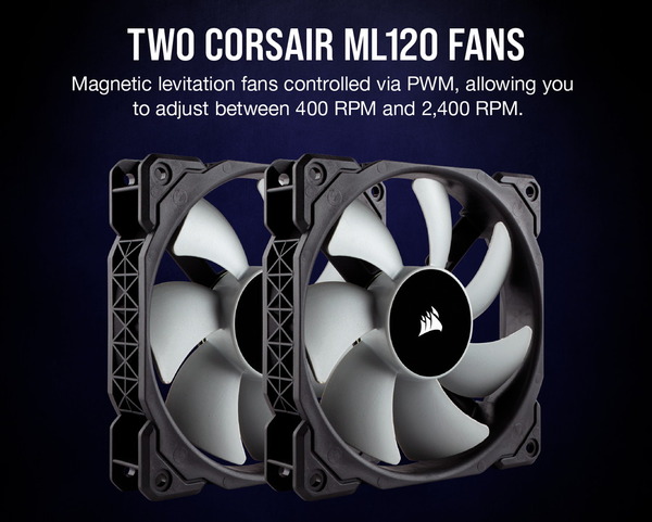 Corsair A500 Dual Fan CPU Cooler_Fan