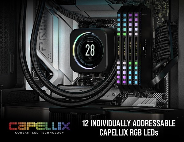 Corsair DOMINATOR PLATINUM RGB DDR5_CAPELLIX RGB LED