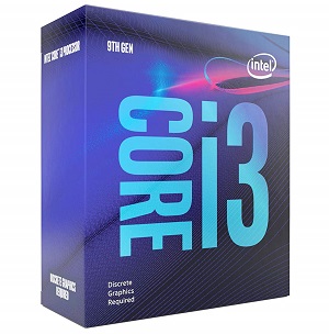 Intel Core i3-9100F 4コア4スレッド BX80684I39100F