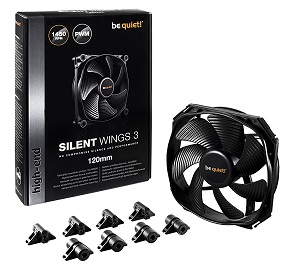 be quiet! 超静音/冷却ファン PWM対応 120mmファン SILENT WINGS 3 120mm PWM