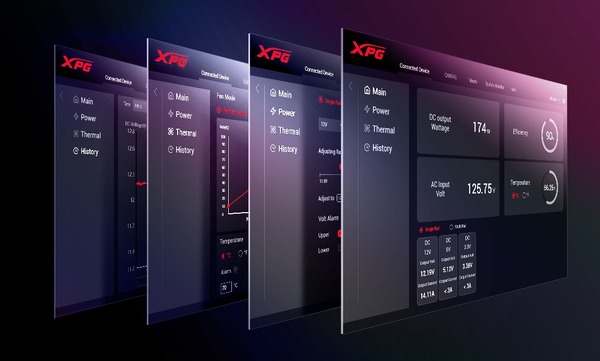 ADATA XPG FUSION 1600 TITANIUM_software