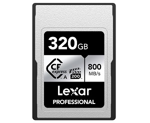 Lexar Professional CFexpress Type A SILVER 320GB