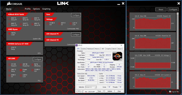 ASRock B550 Taichi_OC Test_power