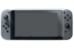クロスフォレスト Nintendo Switch用　ガラスフィルム【日本製ガラス使用】ラウンドエッジ Glass Film「CF-GHNTDSW」液晶保護フィルム
