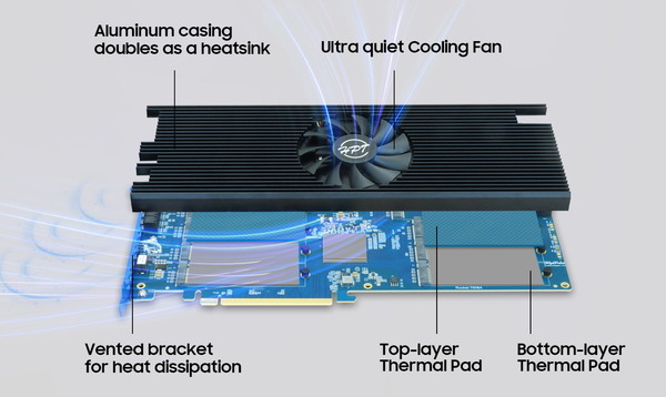 HighPoint Rocket 1608A_Cooler