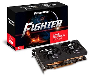 PowerColor Fighter AMD Radeon RX 7600 8GB GDDR6