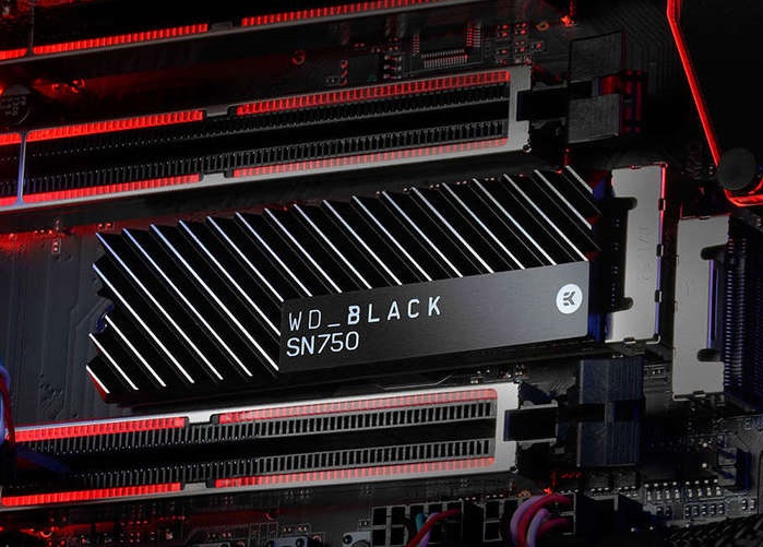 WD Black SN750 NVMe SSD
