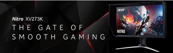 Acer Nitro XV273K_top