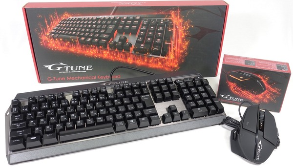 G-Tune Laser Mouse ＆ Mechanical Keyboard