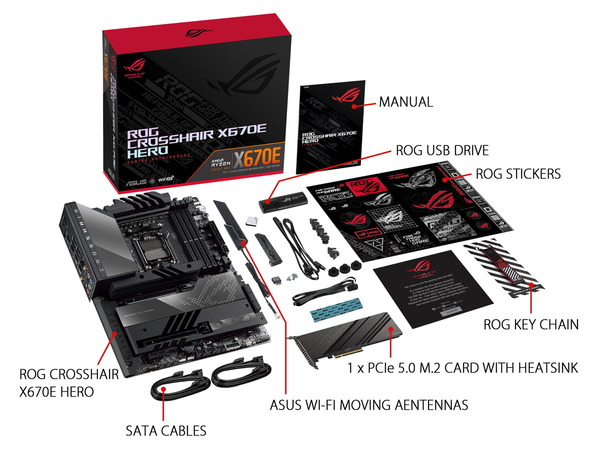 ASUS ROG CROSSHAIR X670E HERO (7)