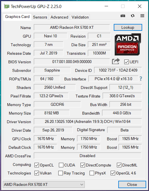 SAPPHIRE NITRO+ Radeon RX 5700 XT_quiet_GPU-Z (1)