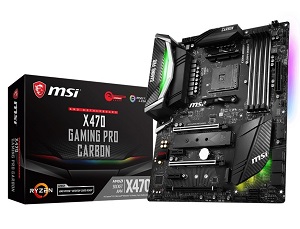 MSI X470 GAMING PRO CARBON　ATXマザーボード