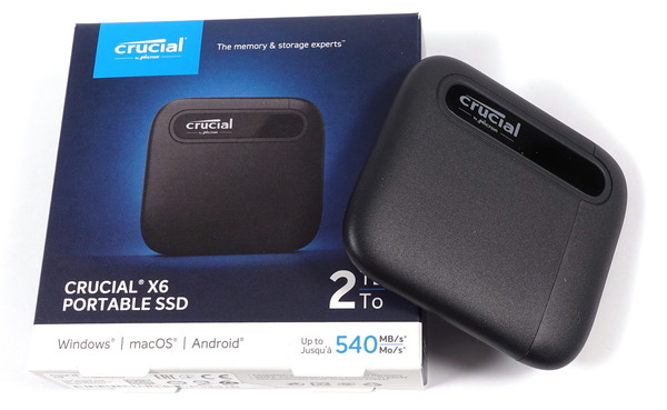 Crucial X6 Portable SSD 2TB