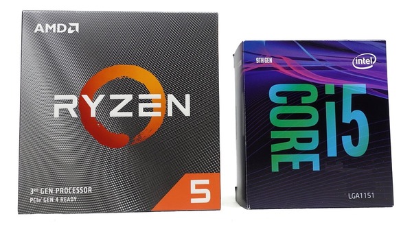 Ryzen 5 3600 vs Core i5 9400F