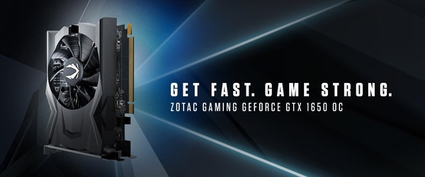 ZOTAC GAMING GeForce GTX 1650 OC GDDR6_top