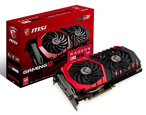 MSI Radeon RX 580 GAMING X 8G グラフィックスボード