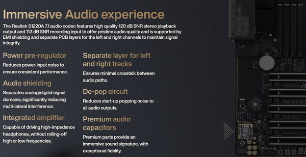ASUS Pro WS W790-ACE_Audio