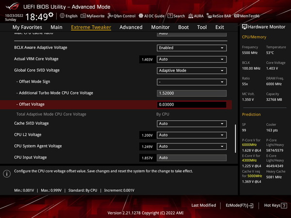 ASUS ROG MAXIMUS Z690 HERO_BIOS_OC_10a