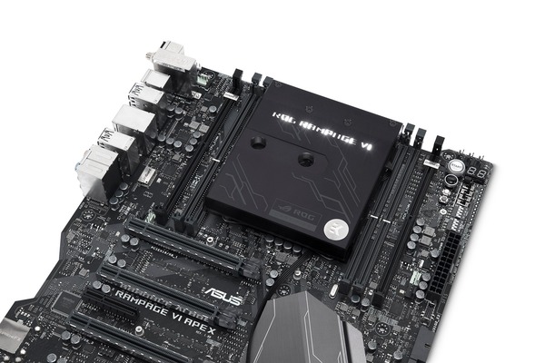 EK-FB ASUS ROG R6E RGB Monoblock - Acetal+Nickel (5)