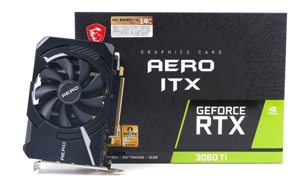 MSI GeForce RTX 3060 Ti AERO ITX OC LHR