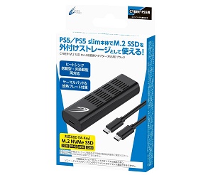 M.2 SSD to USB変換アダプター CY-P5MTUCA-BK
