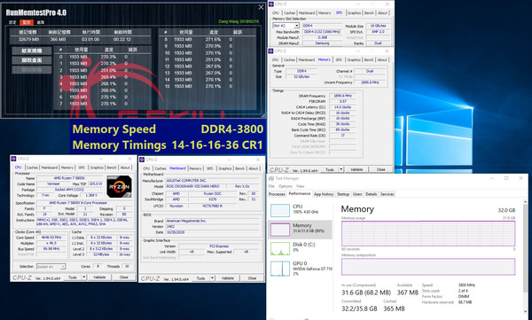 G.Skill Trident Z Neo_Ryzen 5000_16GBx2_3800MHz_CL14